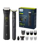 Philips Series 9000 13-in-1 Trimmer + OneBlade Grooming Set | MG9530/15 | 27 Length Settings | USB-A | Precise Trim & Shave - Buy Online on GoSupps.com