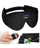MUSICOZY Sleep Headphones Bluetooth Headband Sleeping Headphones Sleep Mask, Wireless Sleep Mask Earbuds for Side Sleepers Men Women Office Nap Air Travel Cool Tech Gadgets Unique Gifts Boys Girls Black - Buy Online on GoSupps.com