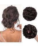 Tess Hair Part with Rubber Band - 55g Dark Brown Dutch Synthetic Hair Tie for Large Buns | Women's Hair Extensions - Buy Online on GoSupps.com