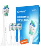 Philips Sonicare Replacement Toothbrush Heads C2 C1 G2 W W2 - 4 Pack Compatible Optimal Cleaning & Value - Buy Online on GoSupps.com