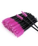 50 PCS Disposable Eyelash Brushes - Rose Red Mascara Wands for Eye Lash & Eyebrow Extensions - Buy Online on GoSupps.com