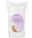 Robinson Healthcare Cottontails Oval Cotton Pads - 60 Pieces | Premium Soft Cotton for Gentle Care - Buy Online on GoSupps.com