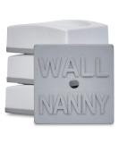 Wall Nanny Mini - Smallest Baby Gate Wall Protector (Made in USA) Protect Walls & Doorways from Pet & Dog Gates - for Child Pressure Mounted Stair Safety Gate - 4 Pack White - Buy Online on GoSupps.com