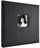 10-Page Glitter Scrapbook Album | MCS Expandable | 12x12 Inch Pages | Photo Opening Cover | 13.5x12.5 Inch | Black Diamond - Buy Online on GoSupps.com