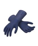 VGO TPE Household Gloves - Slipproof Latex-Free Cleaning & Kitchen Gloves (Dark Blue 1 Pair) - Super Thick & Durable for Garden & Bathroom Use - Buy Online on GoSupps.com