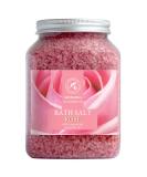 Rose Bath Salts 46 Oz - Natural Rosewood Oil & Extract for Relaxing & Beauty - Good Sleep - Body Care - Aromatherapy Spa - Buy Online on GoSupps.com