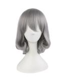Buy MapofBeauty 18/45cm Silver Gray Curly Lolita Wig - Fashionable Women's Cosplay Hair Accessory - Buy Online on GoSupps.com