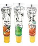 CRISPY BEAUTY Hermine Clear Lip Oil Gloss 3PCS (Coco-Mint-Rose) - Moisturizing Lip Care Set - Buy Online on GoSupps.com