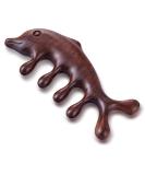 Amaxiu Sandalwood Massage Comb - Wide Teeth Anti-Static Head & Scalp Curber - Buy Online on GoSupps.com