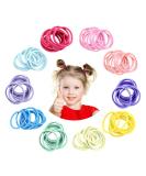 Qufiiry 200 Pcs Small Hair Bands - Multicolor Elastic Hairbands for Girls - Ponytail Holders for Children - Pack of 1 - Buy Online on GoSupps.com