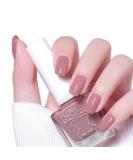TBeautfave Pink Nail Varnish Nude Nail Polish Quick Dry Long Lasting Nail Polish Non-Toxic Breathable Nail Polish No Need Cure Nail Gel Polish Nail Varnish at Home Manicure 11 Bean paste - Buy Online on GoSupps.com