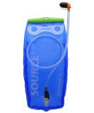 Buy Source Water Container Widepac 3L - Transparent/Blue - Ideal for Travel & Outdoor Use | International Shipping Available - Buy Online on GoSupps.com