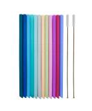Tegion Mini Short Silicone Straws for Toddlers & Kids - BPA Free & Teething Safe - Fits The First Years Take & Toss Straw Cup - Buy Online on GoSupps.com