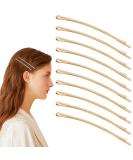 50 Gold Jumbo Bobby Pins - 3.34 Inch Metal Hair Clips for Women's Thick Long Hair Styles - Buy Online on GoSupps.com