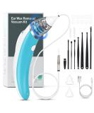 Ear Wax Remover Kit | 5 Levels Strong Suction | USB Rechargeable | Electric Vacuum | for Adults & Kids (Blue) - Buy Online on GoSupps.com