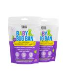 YAYA ORGANICS Baby Bug Ban Insect Repellent Wipes - 48 Wipes, DEET-Free, All-Natural, Non-Toxic for Babies, Kids, Sensitive Skin - Buy Online on GoSupps.com