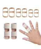 Buy Oval Finger Splint | Effective Relief for Trigger Finger Arthritis & Mallet Finger - Ideal for Thumb Index & Middle Finger (Sizes 6 7 8) | Worldwide Shipping - Buy Online on GoSupps.com