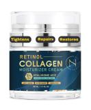 NEYDIAH Collagen Anti-Aging Retinol Face Moisturizer | Wrinkle Reducing Collagen Cream for Men & Women | 3.4 oz Day & Night Hydration - Buy Online on GoSupps.com