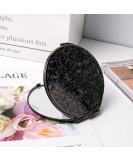 Vintage Metal Double-Sided 1x2 Handheld Travel Mirror That fits in Your Pocket Purse (Gun Black) - Buy Online on GoSupps.com