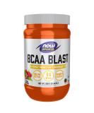 Now Foods Sports BCAA Blast Natural Raspberry - 600g | Boost Recovery & Performance - Buy Online on GoSupps.com