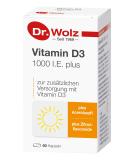Buy Dr. Wolz Vitamin D3 1000 IU - 60 Capsules | Boost Immunity & Health - Fast International Shipping - Buy Online on GoSupps.com