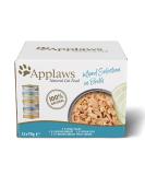 Applaws Premium Natural Cat Food - Fish & Chicken in Broth 12x70g | Healthy Gourmet Meal for Cats - Buy Online on GoSupps.com