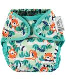 Buy Pop-In Printed Diaper with Snap Fasteners - Red Panda Motif for International Shipping - Buy Online on GoSupps.com