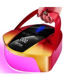 SKYUV 96W Rechargeable Cordless UV LED Nail Lamp with Portable Handle - Professional Gel Nail Dryer with 48pcs Red-Light Beads - Buy Online on GoSupps.com