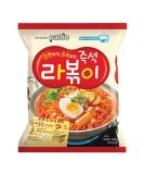 Paldo Korean Noodle Stirfried Rice Cake with Ramen Noodles 145g, Pack of 4 - 20.32 Ounce - Buy Online on GoSupps.com