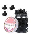 JASVERLIN Matte Black Small Hair Clips - 50pcs Mini Claw Clips for Fine Thin Hair Styling - Non-Slip Strong Grip Accessories for Women and Girls - Buy Online on GoSupps.com