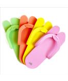ZMOI Pedicure Slippers   EVA Foam 12 Pairs   One Size Fits All Disposable Anti-Slip Flip Flops for Pedicure   Comfortable and Safe   4 Fun Colors   Ideal for Spa  Nail Salon Multi - Buy Online on GoSupps.com