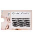 100pcs Lash Clusters DIY Eyelash Extension Kit - Individual False Lashes for Women & Girls 8-16mm | High-Quality Makeup Supplies - Buy Online on GoSupps.com