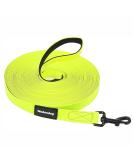 Waterproof Track Line Dog Leash 3m | Soft Grip Handle & Storage Bag | Durable Long Drag Line for Large Dogs - Yellow - Buy Online on GoSupps.com