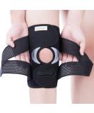 Galvaran Professional Knee Brace with Side Stabilizers - Adjustable Support for Meniscus Tear, ACL & MCL Injury Recovery - Ideal for Men & Women - Black, Medium - Buy Online on GoSupps.com