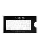 Neonail Stamping Plate 17 | Perfect Stencil & Nail Art Design | French Nails Stamp | Nail Art Schablone for Creative Nail Designs - Buy Online on GoSupps.com
