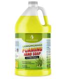 Bastion Lemongrass Foaming Hand Soap - Antibacterial Instant-Foam Wash - 1 Gallon Jug (128 oz) - Buy Online on GoSupps.com