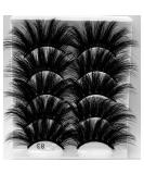 HBZGTLAD NEW 5Pair Fluffy Lashes 25mm 3d Mink Lashes Long Thick Natural False Eyelashes Lashes Vendors Makeup Mink Eyelashesa(5D83) - Buy Online on GoSupps.com