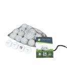 Clean Green Golf Balls 24 for Titleist Pro V1 - Recycled Mix with Bulk Bag - Men and Women - Buy Online on GoSupps.com