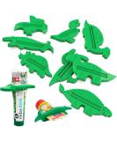 iHave Dinosaur Toothpaste Tube Squeezer 8 Pack - Bathroom Accessories and Toothpaste Saver Clip - Cool Gadgets for Home - Buy Online on GoSupps.com