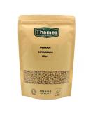 Organic Soya Beans No Additives No Preservatives Raw High Fibre High Protein Vegan GMO-Free - Perfect for Plant-Based Recipes - Thames Organic 500g 500 g (Pack of 1) - Buy Online on GoSupps.com