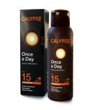 Calypso Once A Day Tan & Protect SPF15 - 200 ml SPF 15 single - Buy Online on GoSupps.com
