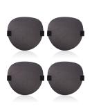 4pcs Adjustable 3D Eye Patches for Adults | Soft Lazy Eye Patches for Weak Vision & Strabismus Recovery (Gray) - International Shipping Available - Buy Online on GoSupps.com