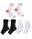 halit Neuropathy Socks 2 Pairs Ankle Support Socks Ankle Support For Sprained Ankle Functional Socks For Neuropathy For Neuropathy Pain Ligament Damage Sprained Ankle Weak - Buy Online on GoSupps.com