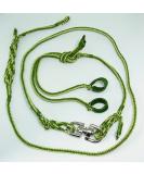 Falconry Arab Jesses Anklet swivel and leash set EXTRA Large Female Redtails & Euro Eagle owls Snowy owls - Buy Online on GoSupps.com