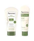 Aveeno Daily Moisturizing Fragrance-Free Face & Neck Cream 5 oz + Body Lotion 2.5 oz Duo Pack - Buy Online on GoSupps.com
