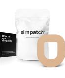SIMPATCH OmniPod Adhesive Patch (25-Pack) - Waterproof CGM Tape in Multiple Color Options - Buy Online on GoSupps.com