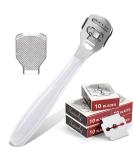 52-Piece Callus Shaver Set with Replacement Slices - Hard Skin Remover and Foot Care Tools - Buy Online on GoSupps.com