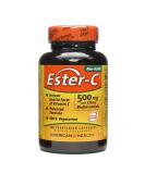 American Health Ester-C 500mg with Citrus Bioflavonoids - 120 Vegetarian Capsules - Buy Online on GoSupps.com