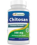 Best Naturals -- Chitosan -- 500 mg -- 120 Tablets - Buy Online on GoSupps.com