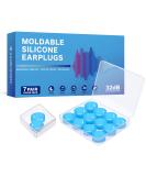 7 Pairs Reusable Silicone Ear Plugs for Sleeping, Swimming, & Noise Reduction - 32dB NNR, Waterproof, Sound Blocking - Ideal for Shooting, Concerts, Motorcycles, and Snoring - Buy Online on GoSupps.com